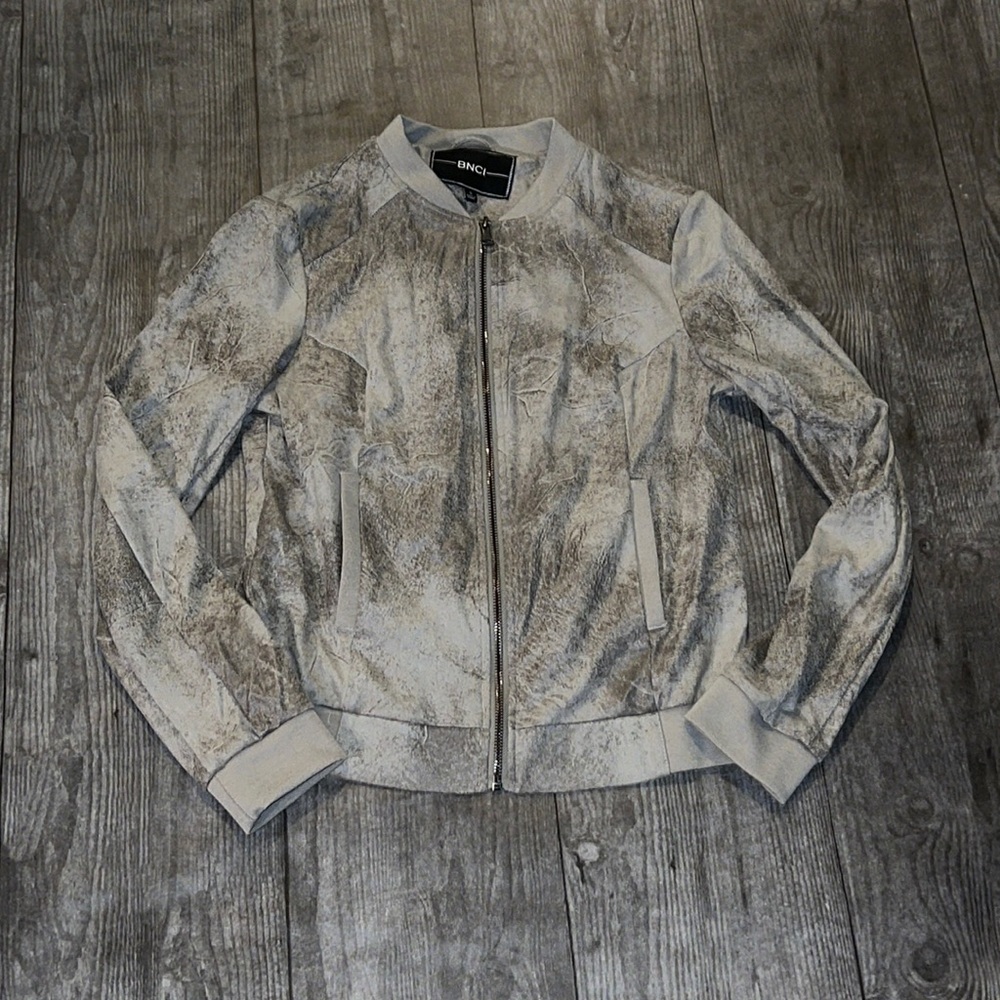 BNCI Gray full zip jacket